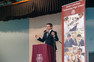 Mark Coure - MP for Oatkey representing the Minister for Racing Mr T Grant