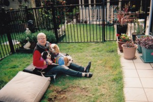 Lizzie, James and Harry